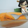 【固まる不思議！柿プリン作ってみた】材料は柿と牛乳のみ！超簡単レシピのプリンが美味い